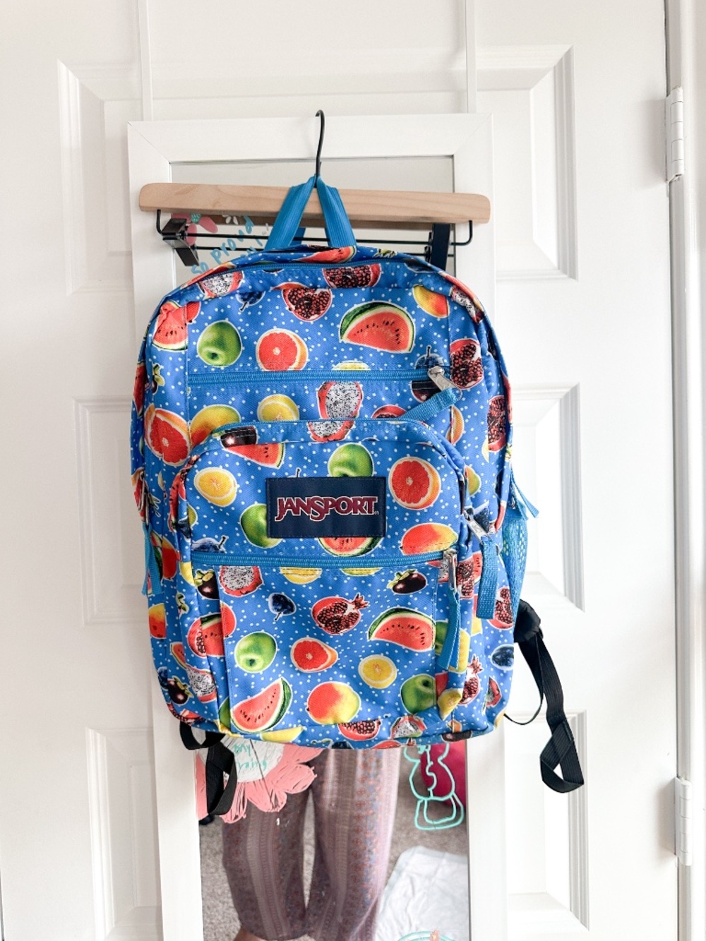JanSport "Big Student" Mixed Fruit Print Backpack